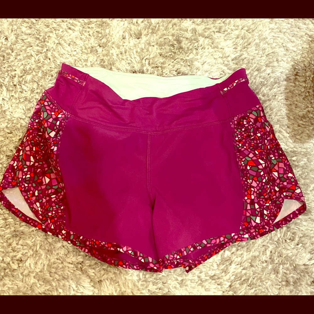 Lululemon size 6 Real Quick Shorts